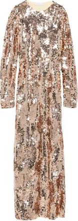 Paco Rabanne Jurk - Dames - Avondkleed - Roze - XS - Pailletten - Kleedjes