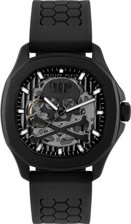 Philipp Plein Skeleton Spectre Automatisch Horloge - Heren - Horloges - Zwart - ONE Size - Accessoires