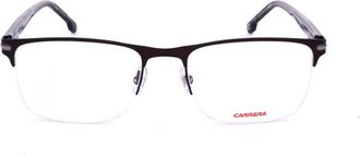 Carrera Mens Brown Rectangular Eyeglass Frames CARRERA 291