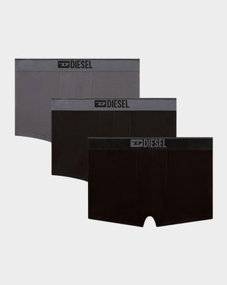 Diesel Men & apos;s UMBX-Damien 3-Pack Boxer Briefs