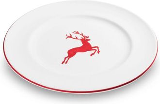 Gmundner Keramik Gmundner Keramik - Gmundner Ceramics Ruby Red Stag Plato Llano Gourmet (&oslash; 27cm)
