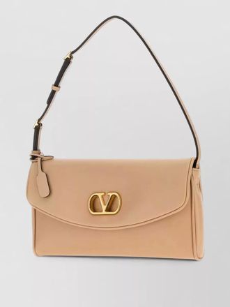 Valentino Garavani de vain nappa leather clutch bag