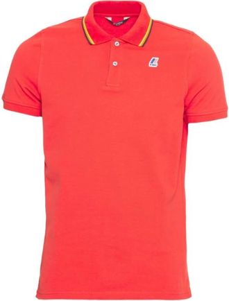 K-Way Polo Shirt - Heren - Polos - Rood - S - Tops