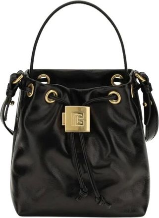 Balmain Pulse Bucket Bag - - Bags - Donna - Nero - ONE SIZE