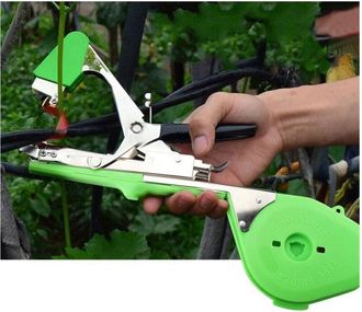 Trade Shop Trade Shop - Pinza Legatrice Manuale Semiautomatica A Nastro Per Piante Vigneti Art. 07294
