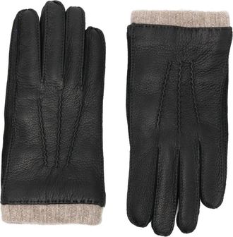 Paul Smith Guanti in pelle - Nero