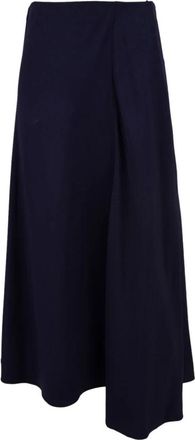 Aspesi Ws 04 G461 Rok - Dames - Midirokken - Blauw - L - Rokken
