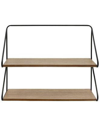Sagebrook Home 20In 2-Tier Wall Shelf