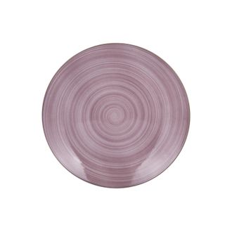 KASANOVA Piatto frutta porcellana viola 19,3 cm Petali