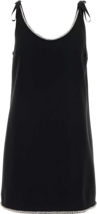 Prada Black Sable Mini Dress