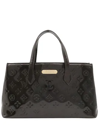 Louis Vuitton Purple Enamel Wilshire Pm (Authentic Pre-Loved)