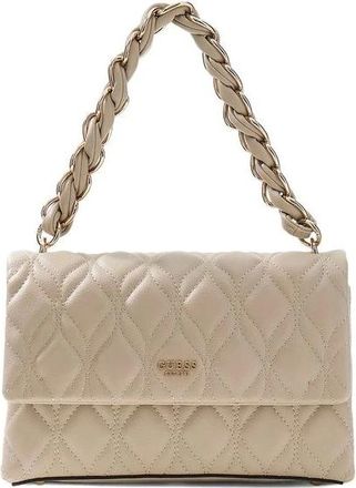 Guess Tassen, Dames, Beige, ONE Size, Maxine Flap Crossbody