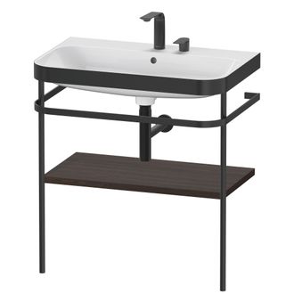 Duravit Duravit Happy D.2 Plus C-bonded Set Avec Console M&eacute;tallique