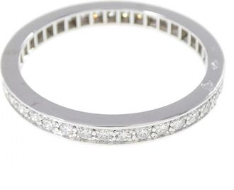 Van Cleef & Arpels Platinum Platinum 950 Band Ring (Pre-Owned)