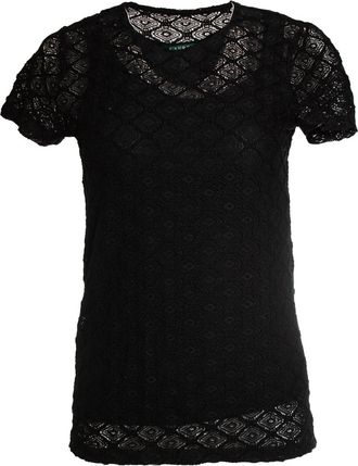 Ralph Lauren zwarte kanten top