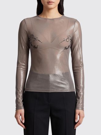 Jean Paul Gaultier Top girocollo in jersey