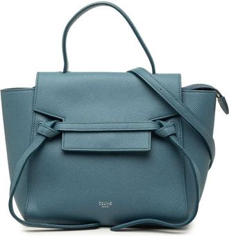 Celine Pre-owned Celine Nano Grained Calfskin Belt Bag Ladies QH5GLDKMNHTXC3LV