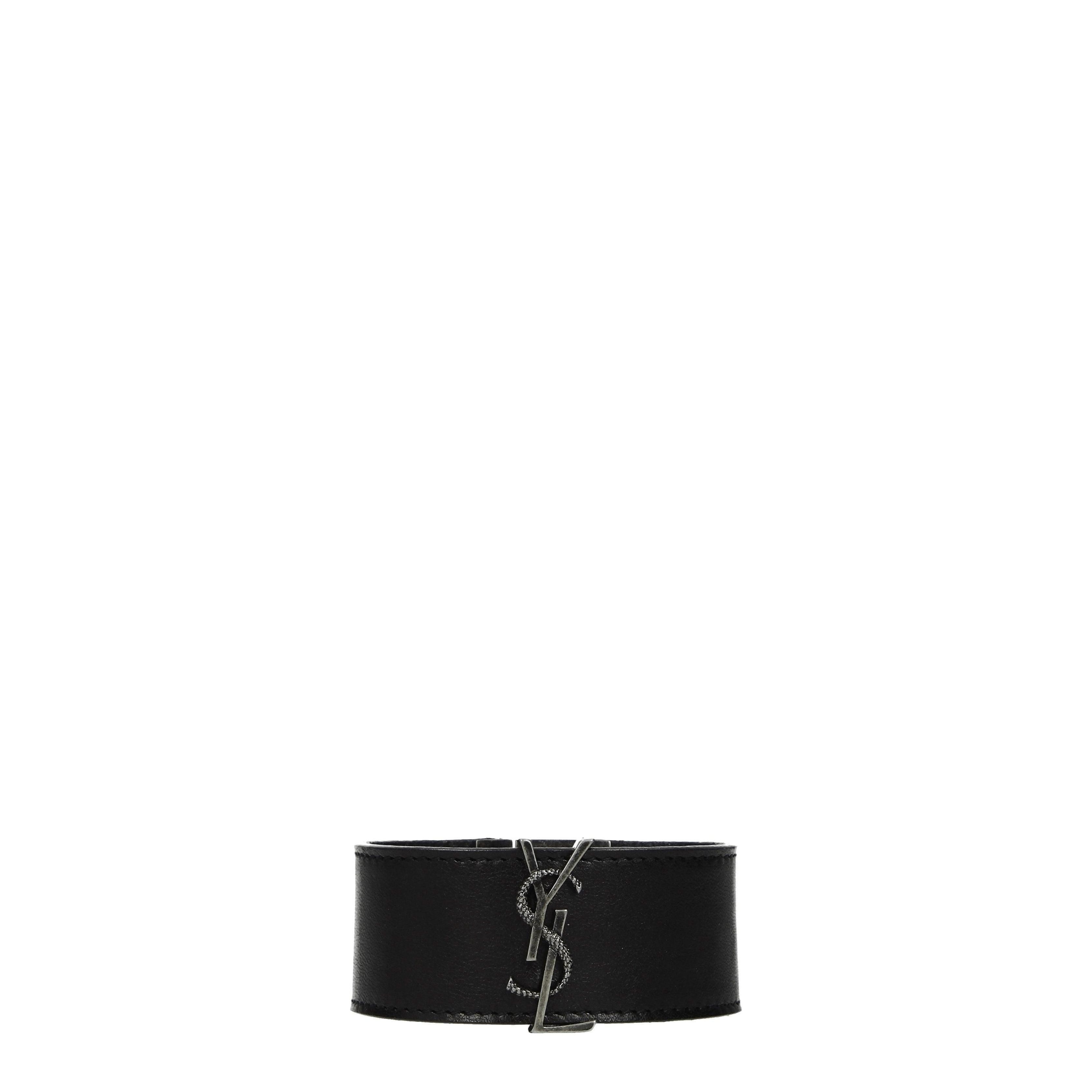 ベルト [SAINT LAURENT ] Woman Belt Black SAINT LAURENT Leather belt | NET-A-PORTER