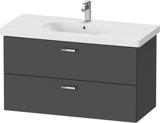Duravit Duravit - Xbase Mueble De Ba&ntilde;o Colgado En La Pared W:100 Cm Con 2