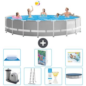 Intex Piscina Prism Frame Redonda - 549x122 Cm - 8-piezas S670