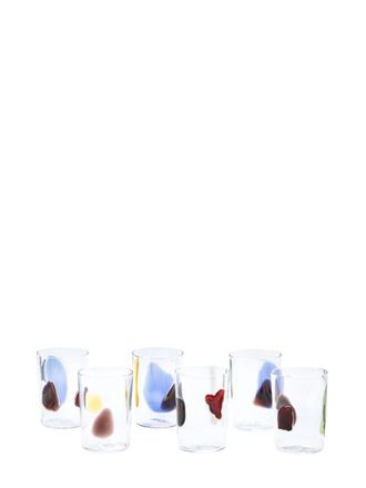 VENINI Pezzenti glasses (set of six) - Beige