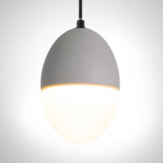 Paco Home Paco Home Luminaria Suspendida, E27, L&aacute;mpara Para Sal&oacute;n, Comedor Y Cocina De Altura Ajustable Gris De Hormig&oacute;n, Sin Bombillas