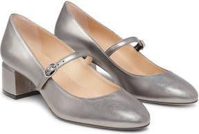 Stuart Weitzman Gabby Mary Jane Pump in Gunmetal at Nordstrom Rack, Size 6