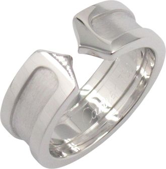 Cartier Silver White Gold (18K) Band Ring (Pre-Owned)