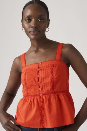 Levi's Camicetta Mimi - Donna - XS - Rosso / Signal Red