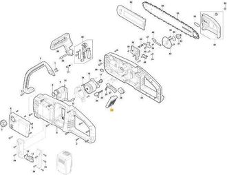 STIGA Sports Pcb - Cs 100 Li 20 Original Stiga - 118806263/0