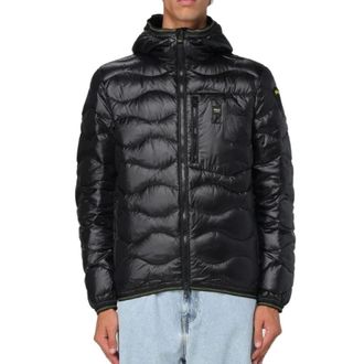 Blauer Heren, Jassen, Zwart, Maat: L Polyamide