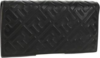 Fendi Pre-owned Wallets, female, Black, Size: ONE SIZE Pre-owned Vintage Wallet