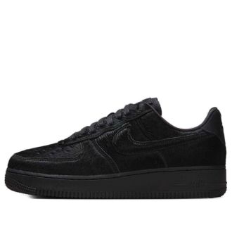 Nike (WMNS) Nike Air Force 1 Low 07 Pony Hair Triple Black II7398-001