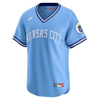 Nike Bo Jackson Kansas City Royals Cooperstown Nike Mens Dri-FIT ADV MLB Limited Jersey in Blue | CO2500YGQA3-6WB