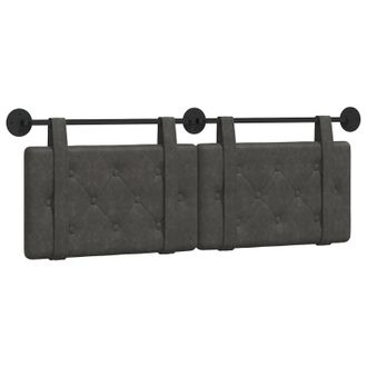 vidaXL Cabecero Colgante Negro Pu Antiguo Vidaxl