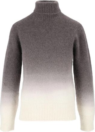 KANGRA Lupetto Seamless Sfumato - Dames - Coltruien - Veelkleurig - XS - Wol - Truien & Vesten