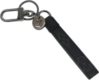 Louis Vuitton Pre-owned Canvas Sleutelhouder - Dames - Vintage Accessoires - Zwart - ONE Size - Vintage