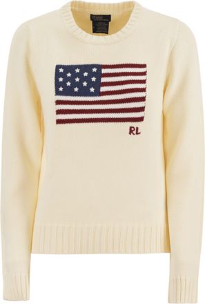 Polo Ralph Lauren katoenjersey met vlag