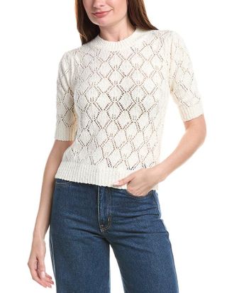 Isla Piper Pointelle Knit Top