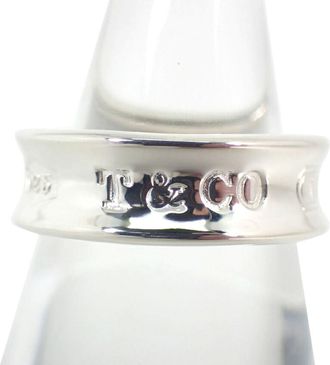 Tiffany & Co. Sterling Silver 925 Band Ring (Pre-Owned)