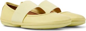 Camper Right Nina Ballet Flat in Light/Pastel Yellow at Nordstrom, Size 36