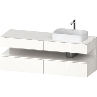 Duravit Qatego Consola Mueble Bajo Lavabo, 2 Extensiones, 2 - Duravit