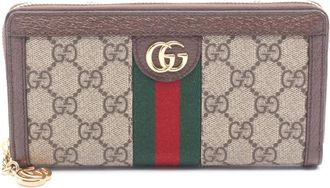 Gucci Pre-owned Gucci GG Supreme Ophidia Long Wallet Ladies 2NAUU4YT74QUSPRN