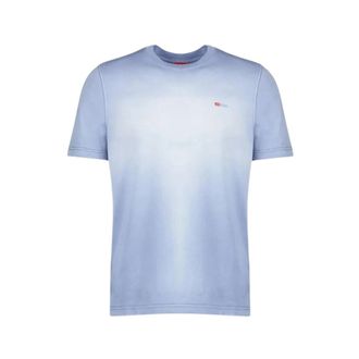Diesel Regular Fit T-shirt - male - Diesel - T-Shirts - Blue - XS - Tops