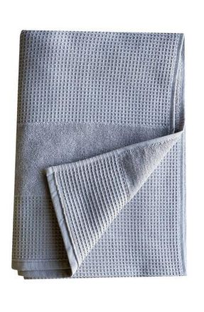 Melange Home Waffle Terry Bath Sheet - Set of 2 in Pebble Grey at Nordstrom Rack