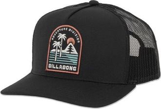 Billabong Adiv Logo Patch Trucker Hat in Black at Nordstrom