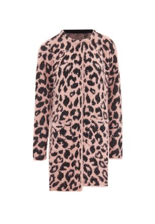 Faina Vest Dames roze/zwart