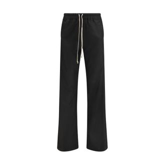 Moncler Black Polyester Casual Mens Pants
