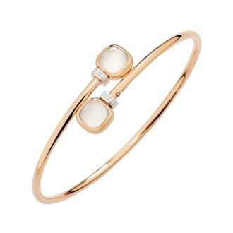 POMELLATO Bracelets, unisex, Pink, M, Nudo Mini Bangle