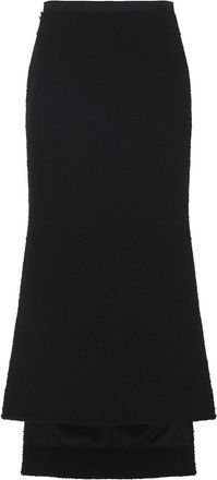 Lanvin Asymmetric Straight-Fit Skirt